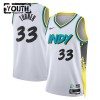 Dres Indiana Pacers Myles Turner Nike 2024-25 City Edition Bijela Swingman - Dječji